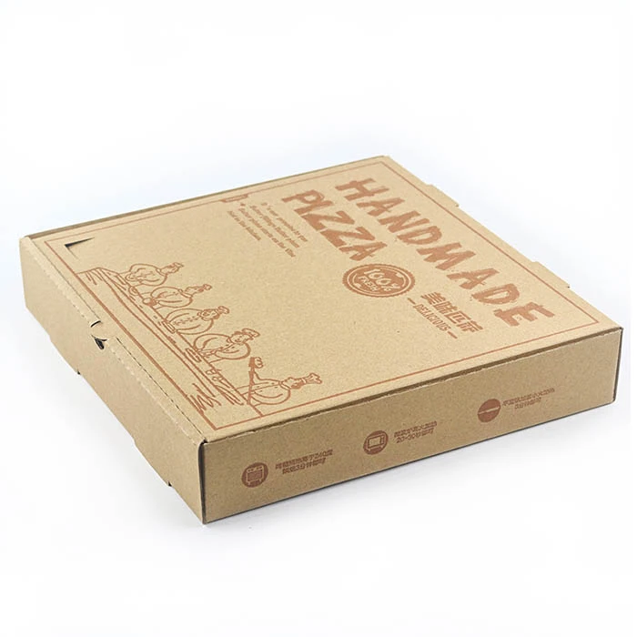 Manje Klas Custom Logo Corrugated Luxury Pizza Box