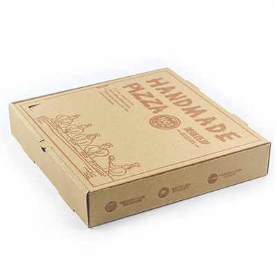 Manje Klas Custom Logo Corrugated Luxury Pizza Box